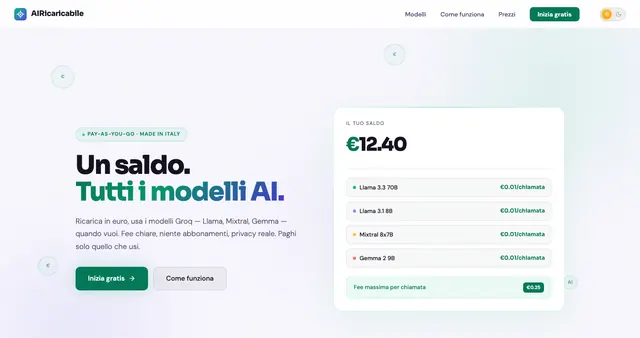Anteprima di AIRicaricabile